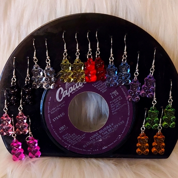 Gummy Bear Earrings - Picture 2 of 3